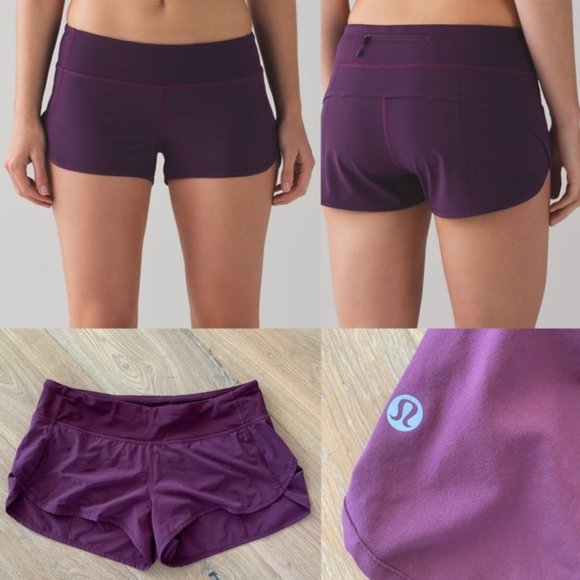 lululemon athletica Pants - Like New🍋Darkest Magenta Speed Shorts